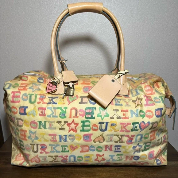Dooney & Bourke Vintage travel bag. - Picture 1 of 16